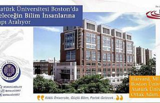 Atatürk Üniversitesi, Boston’da geleceğin bilim...