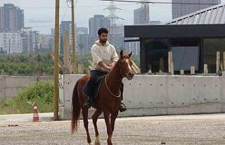 Atla markete giderken ’alkollü araç kullanmak’tan...