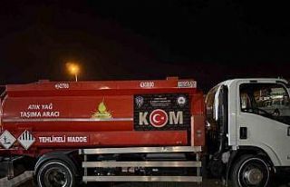 Aydın’da 4 ton atık yağ ele geçirildi