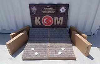 Aydın’da 51 bin adet doldurulmuş makaron ele geçirildi