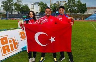 Aydınlı sporcular Bulgaristan’dan başarıyla...