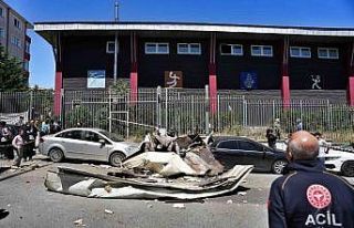 Bağcılar’da patlama sırasında yaşananlar kamerada