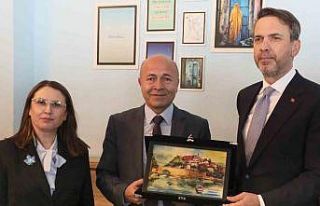 Bakan Bayraktar, Başkan Çakır’ı ziyaret etti