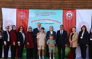 Bakan Yardımcısı Yenigün, Büyük Aile Festivali’ne...