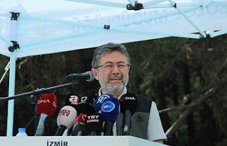 Bakan Yumaklı İzmir’de konuştu: "Yangın,...