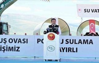 Bakan Yumaklı, "Muş Ovası Pompaj Sulama 1....