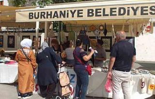 Balıkesir’de özel öğrencilerin göz nuru eserleri...