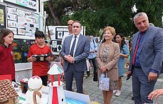 Balıkesirli öğrencilerden sanat şöleni