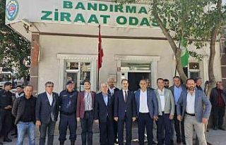 Bandırma Ziraat Odası, çiftçilerin gününü kutladı