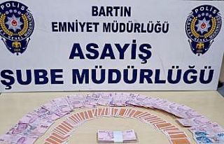 Bartın’da kumar baskını