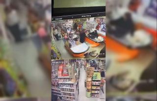 Başakşehir’de müşteri kılığında markete...