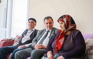 Başkan Balaban şehit anneleriyle bir araya geldi