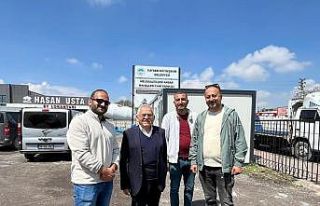 Başkan Büyükkılıç, Anbar’da cami inşaatını...