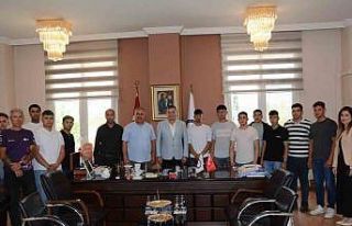 Başkan Künkcü geleceğin ahilerini ağırladı