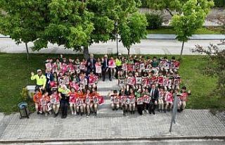 Başkan Pekyatırmacı Selçuklu trafik eğitim parkında...