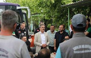 Başkan Şenol Dinç: "Biz büyük bir aileyiz"