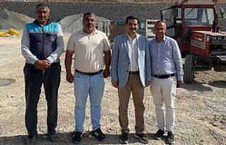 Başkan Taşkın, Çınarpark alanında incelemelerde...