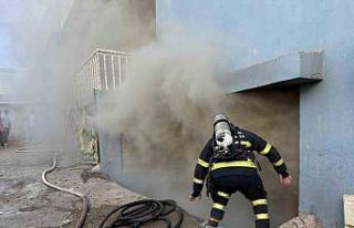 Batman’da apartmanın bodrum katında yangın