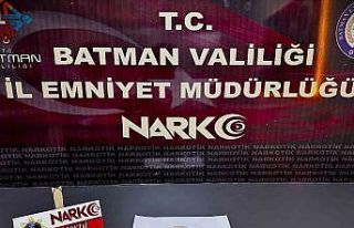 Batman’da uyuşturucu operasyonunda 2 tutuklama