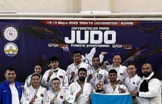 BAÜN’lü judoculardan Türkiye 2’nciliği