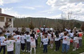 Bayburt’ta el hijyenine çocuklara oyunlarla anlatıldı