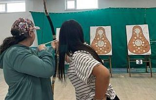 Bayburt’ta TRSM hastalarına yönelik okçuluk yarışması...