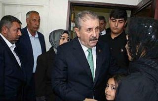 BBP Genel Başkanı Destici, Diyarbakır’da taziye...