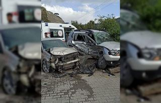 Belen’de trafik kazası: 2 yaralı