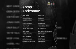Beşiktaş’ta, Corendon Alanyaspor maçının kamp...
