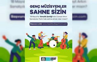 Beşiktaş’ta ‘Gençlik Şenliği’nde gençler...