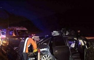 Beykoz’da 5 araçlı zincirleme trafik kazası:...
