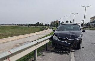 Beyşehir’de otomobiller çarpıştı: 2 yaralı