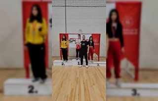 Bilecikli Sporcu Nisa Nur Efe’den Türkiye ikinciliği