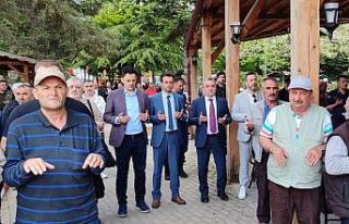 Bilecik’te yağmur ve şükür duası