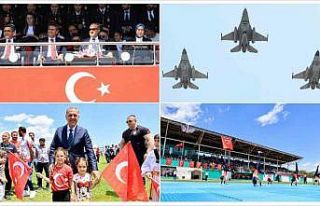 Bingöl’de 19 Mayıs renkli görüntülere sahne...