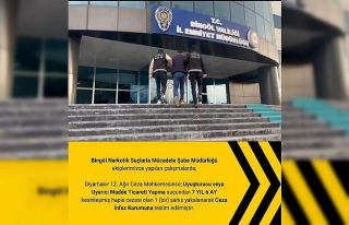 Bingöl’de 7 yıl kesinleşmiş hapis cezası bulunan...