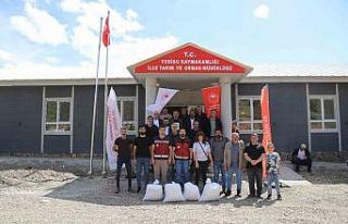 Bingöl’de üreticilere yüzde 75 hibeli 8 ton kuru...