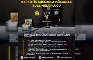 Bingöl’de uyuşturucu operasyonunda 1 tutuklama
