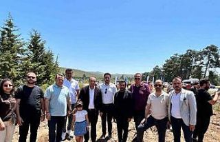 Bodrum’da fidanlar anneler için kök saldı