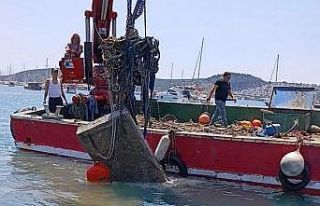 Bodrum’da tonoz temizliği sürüyor