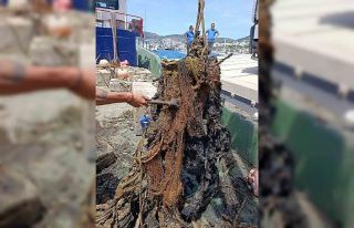 Bodrum’dan 30 ton atık daha çıkarıldı