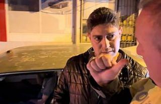 Böylesi görülmedi.. Alkollü çıkan bu sefer Türk...