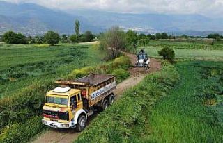 Bozdoğan Belediyesi’nden arazi yollarında yoğun...