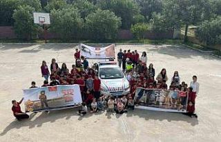 Bozdoğan ve Kuyucak’ta öğrencilere trafik kuralları...