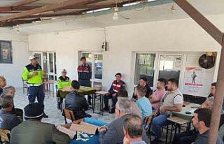 Burdur’da jandarmadan yetişkinlere trafik eğitimi:...