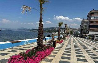 Bursa çiçek bahçesine dönüşüyor