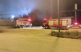 Bursa’da fabrika yangını