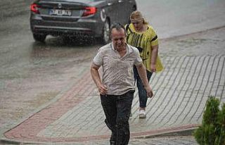 Bursa’da hava bir anda değişti