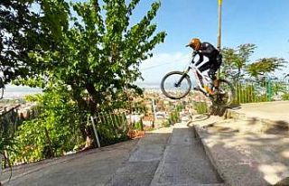 Bursa’da nefes kesen bir ilk...Dik merdivenlerden...