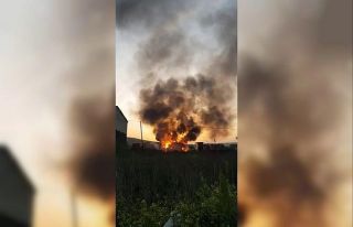 Bursa’da tiny house alevlere teslim